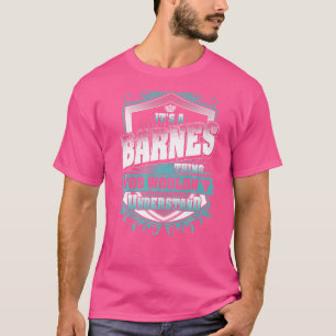 Camiseta É uma coisa de Barnes que você não entenderia.