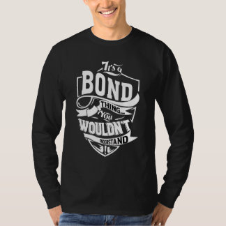 Camiseta É Uma Coisa de Bond  