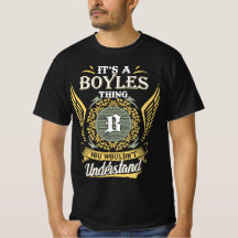 É Uma Coisa De Boyles Que Você Não Pode Entender