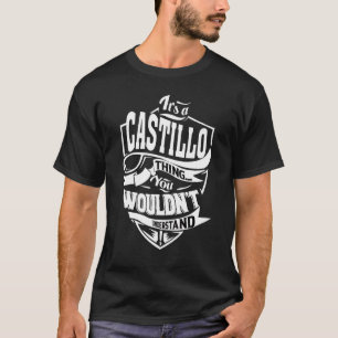Camiseta É uma coisa de Castillo