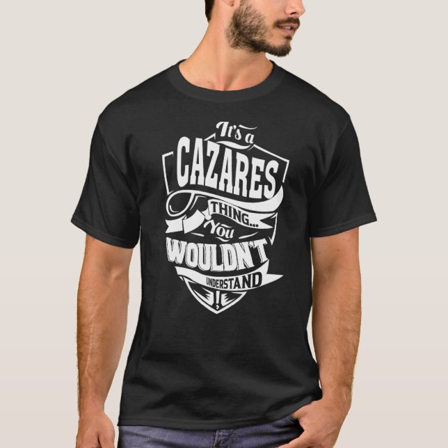 Camiseta É uma Coisa de CAZARES (Frente)