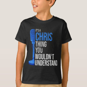 Camiseta É Uma Coisa de Chris Que Você Não Entenderia - Div