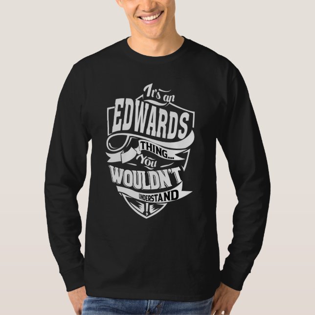 Camiseta É uma coisa de Edwards (Frente)