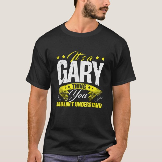 Camiseta É Uma Coisa De Gary (Frente)