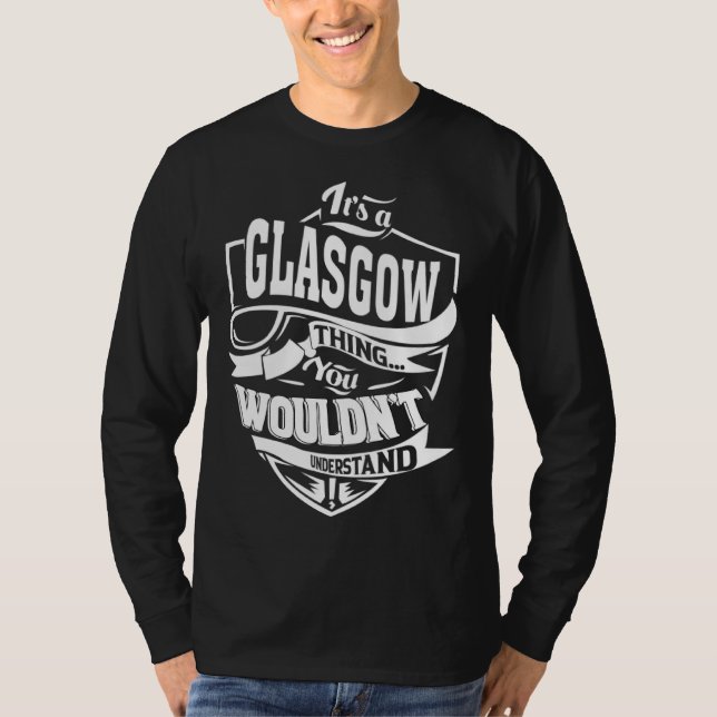 Camiseta É uma Coisa de GLASGOW (Frente)