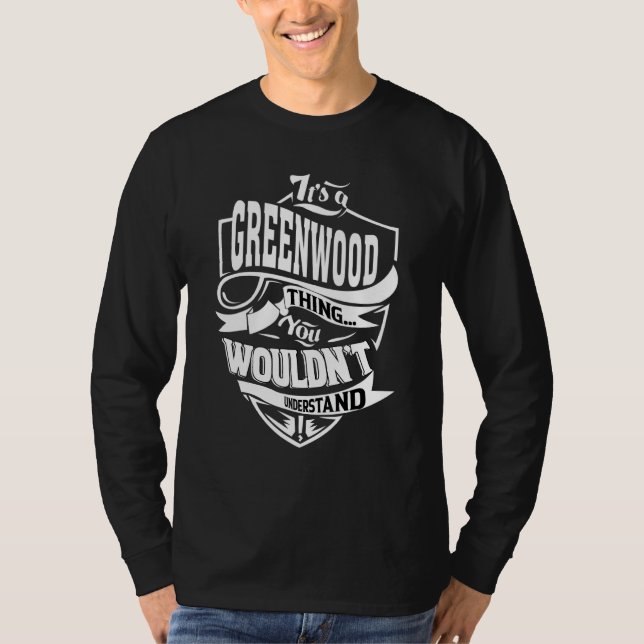 Camiseta É uma coisa de Greenwood (Frente)