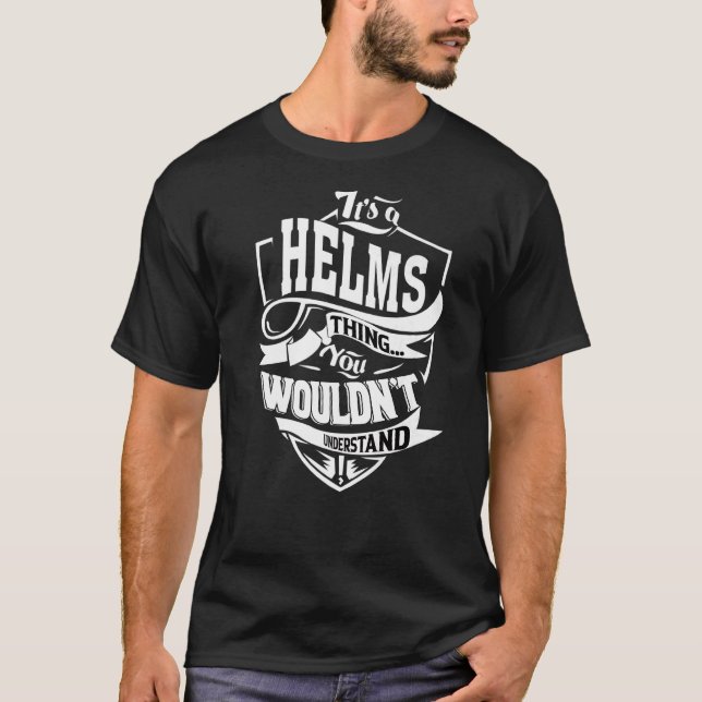 Camiseta É uma coisa de Helms (Frente)