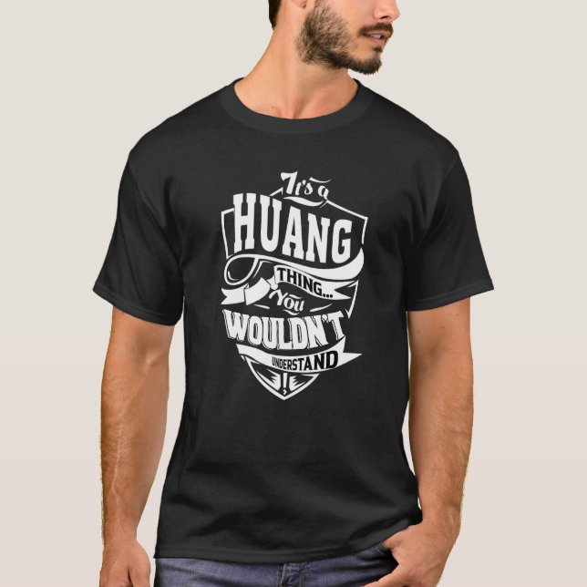 Camiseta É uma coisa de Huang (Frente)