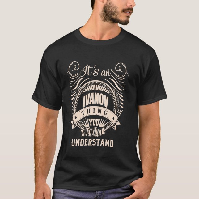 Camiseta É uma coisa de IVANOV Dons. (Frente)