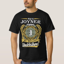 É Uma Coisa de Joyner que Você Não Pode Entender