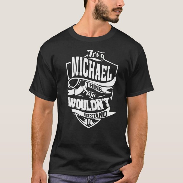 Camiseta É uma coisa de Michel (Frente)