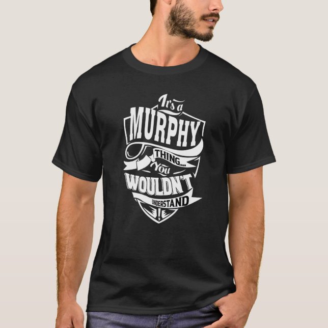 Camiseta É uma coisa de Murphy (Frente)