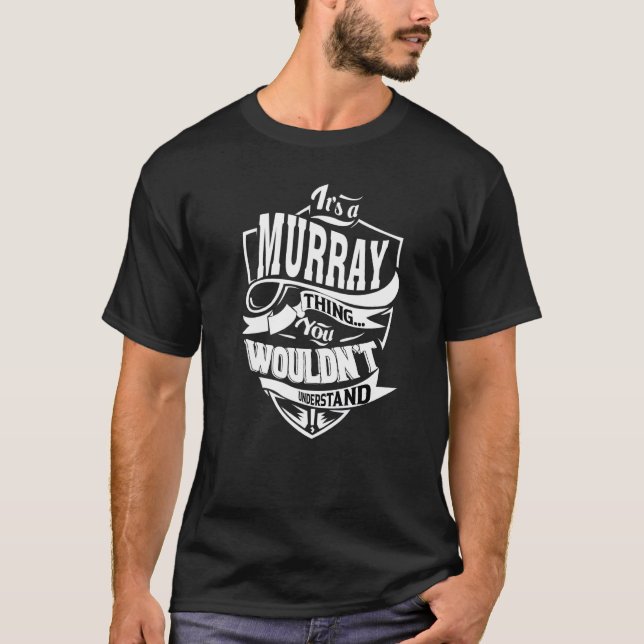 Camiseta É uma coisa de Murray (Frente)