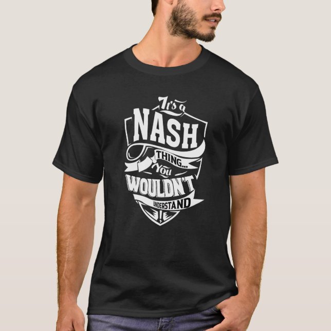 Camiseta É uma coisa de Nash (Frente)