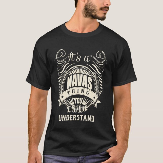 Camiseta É uma Coisa de NAVAS (Frente)
