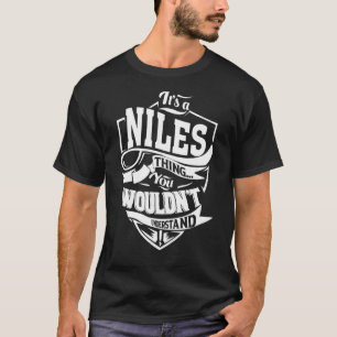 Camiseta É uma coisa de NILES