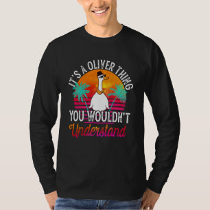 Camiseta É uma Coisa de Oliver Que Você Não Entenderia Oliv