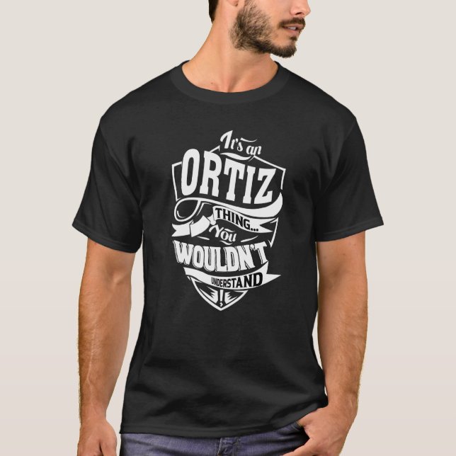 Camiseta É uma coisa de Ortiz (Frente)
