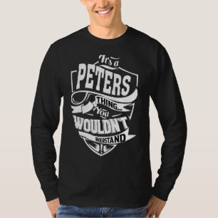 Camiseta É uma coisa de peters