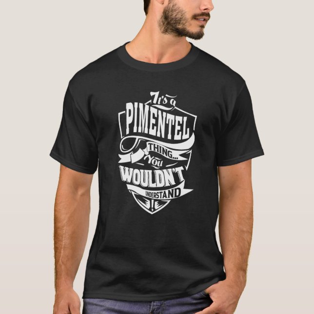 Camiseta É uma coisa de Pimentel (Frente)