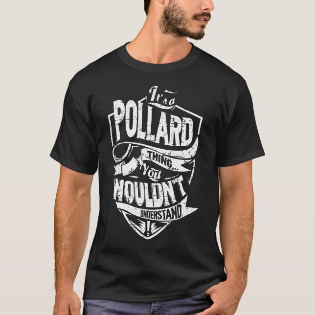 Camiseta É uma coisa de POLLARD (Frente)