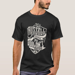 Camiseta É Uma Coisa De Russell Que Você Não Entenderia O N