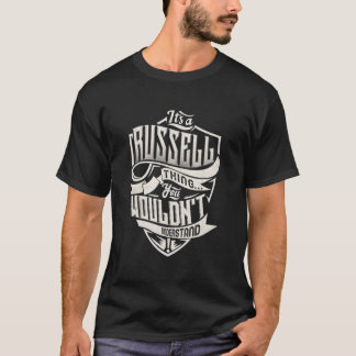 Camiseta É Uma Coisa De Russell Que Você Não Entenderia O N