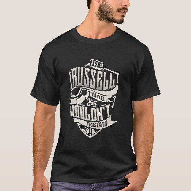 Camiseta É Uma Coisa De Russell Que Você Não Entenderia O N (Frente)