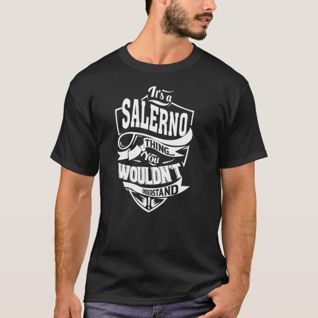 Camiseta É uma coisa de SALERNO (Frente)