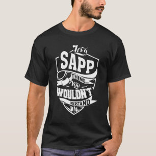 Camiseta É uma coisa de sapp