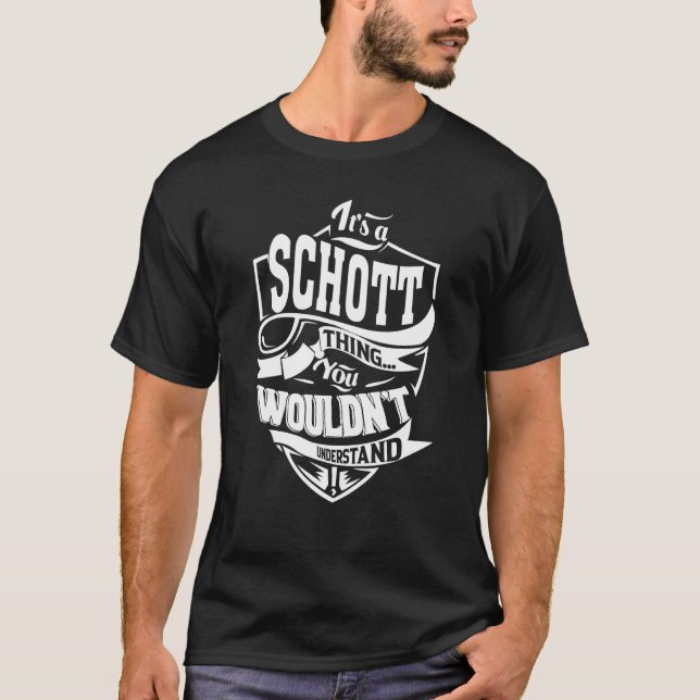 Camiseta É uma coisa de SCHOTT (Frente)
