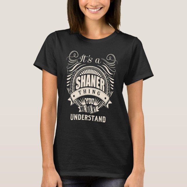 Camiseta É uma coisa de SHANER (Frente)