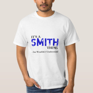 Camiseta É uma coisa de SMITH… que você não compreenderia!
