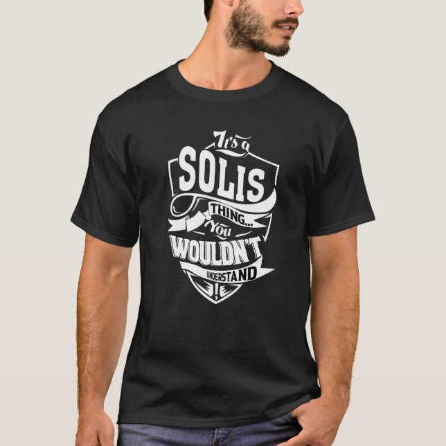 Camiseta É Uma Coisa de Solis (Frente)