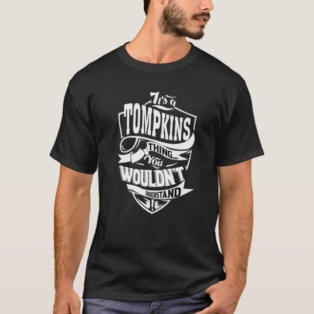 Camiseta É uma coisa de Tompkins (Frente)