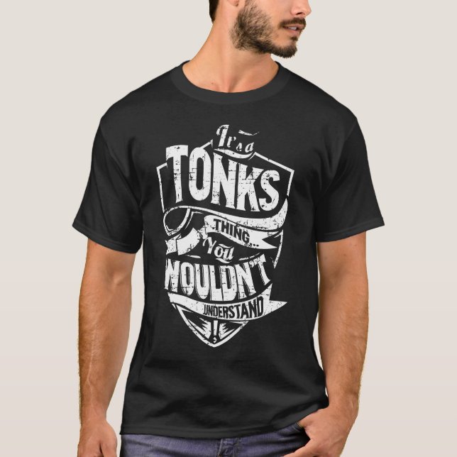 Camiseta É uma coisa de TONKS (Frente)