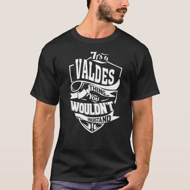 Camiseta É uma coisa de Valdes (Frente)