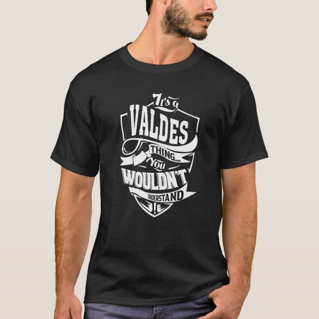 Camiseta É uma coisa de Valdes (Frente)