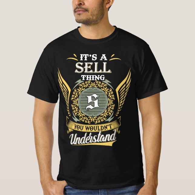 Camiseta É Uma Coisa de Venda Que Você Não Pode Entender (Frente)