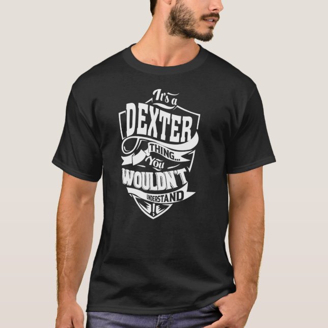 Camiseta É uma coisa DEXTER (Frente)