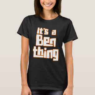 Camiseta É uma Coisa do Ben