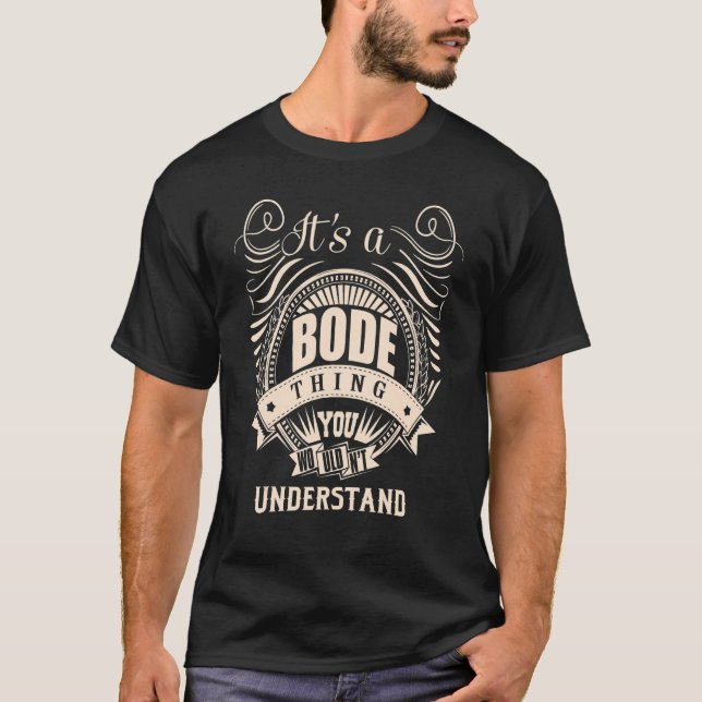 Camiseta É uma coisa do BODE que você não entenderia (Frente)