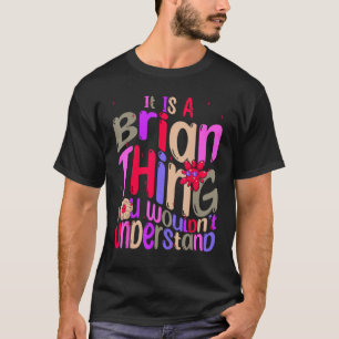 Camiseta É uma coisa do Brian que você não entenderia Groov