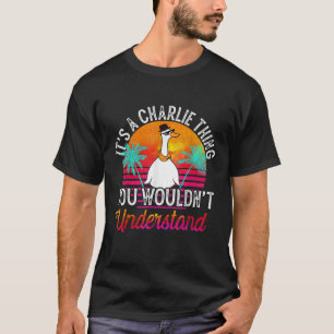 Camiseta É uma coisa do Charlie que você não entenderia eng