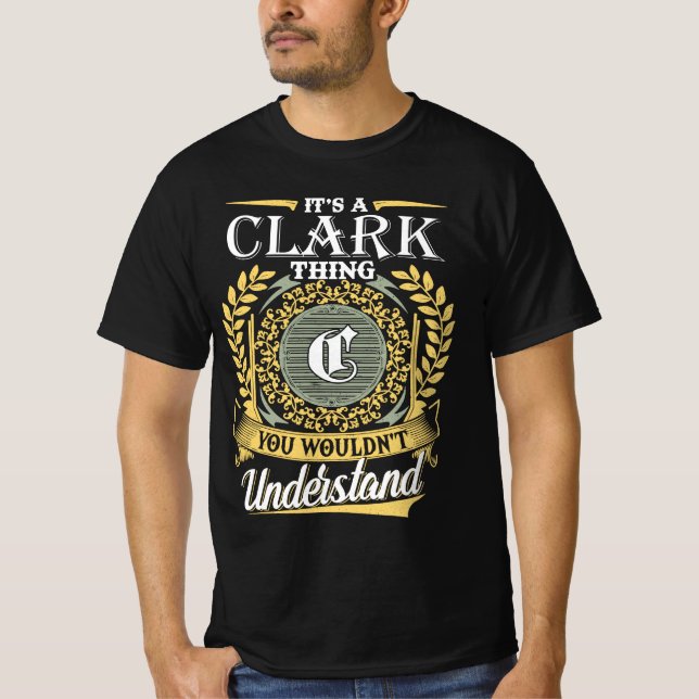 Camiseta É uma coisa do Clark que você não entendia (Frente)
