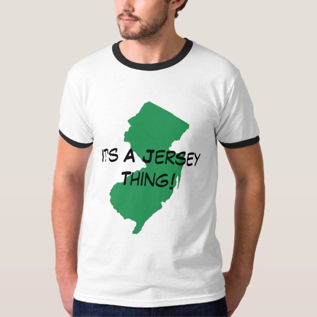 Camiseta É uma coisa do jérsei! (Frente)