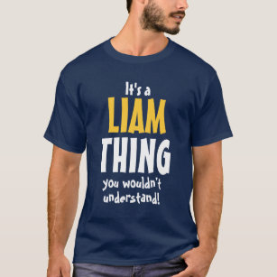 Camisa conhecida do significado de Liam