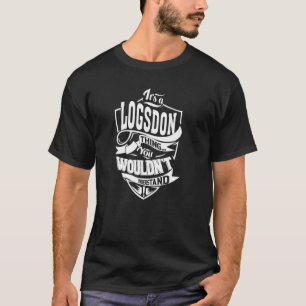 Camiseta É uma coisa do LOGSDON
