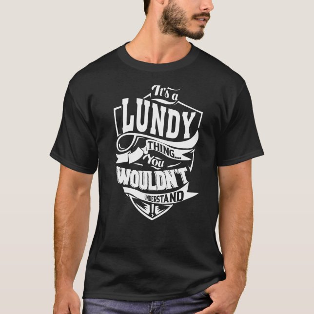 Camiseta É uma coisa do LUNDY (Frente)