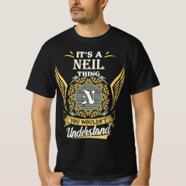 Camiseta É uma coisa do Neil que você não entenderia